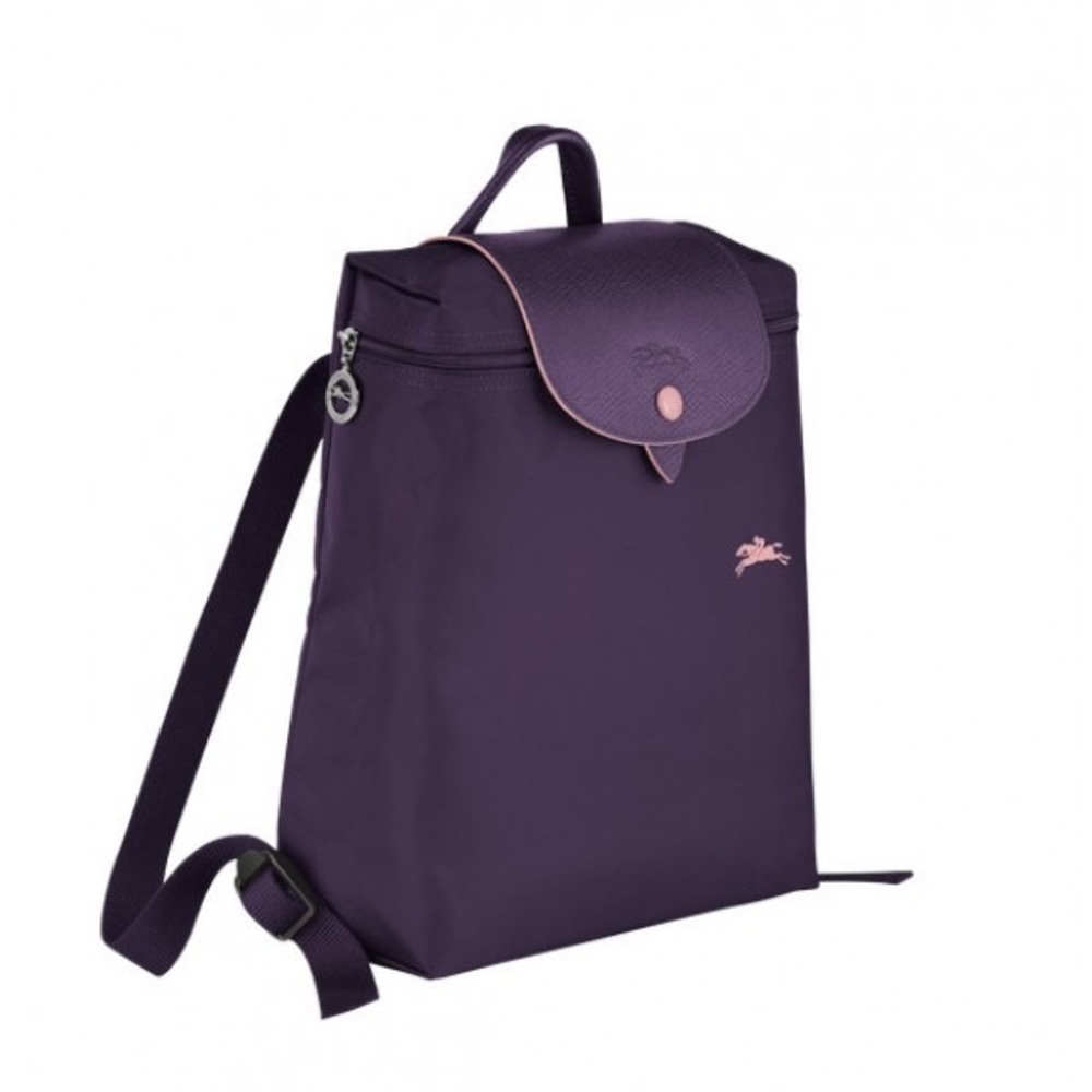 Longchamp Le Pliage Club Backpack - Bilberry (NWT)